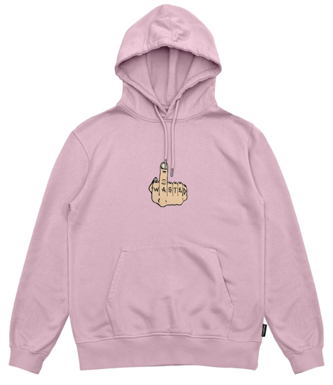 WASTED PARIS Middle Hoodie - Sour Pink