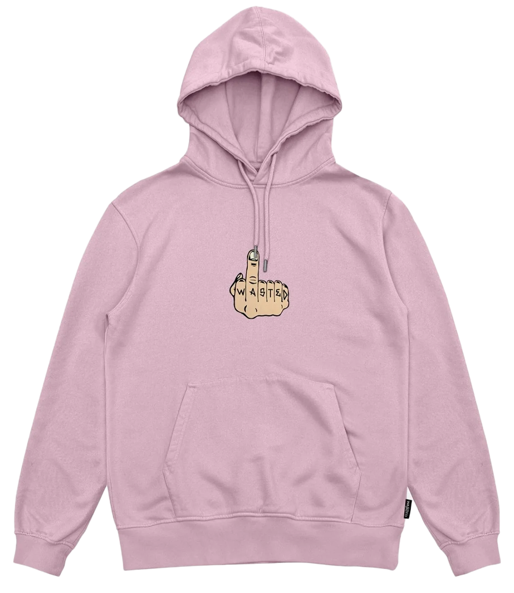 WASTED PARIS Middle Hoodie - Sour Pink