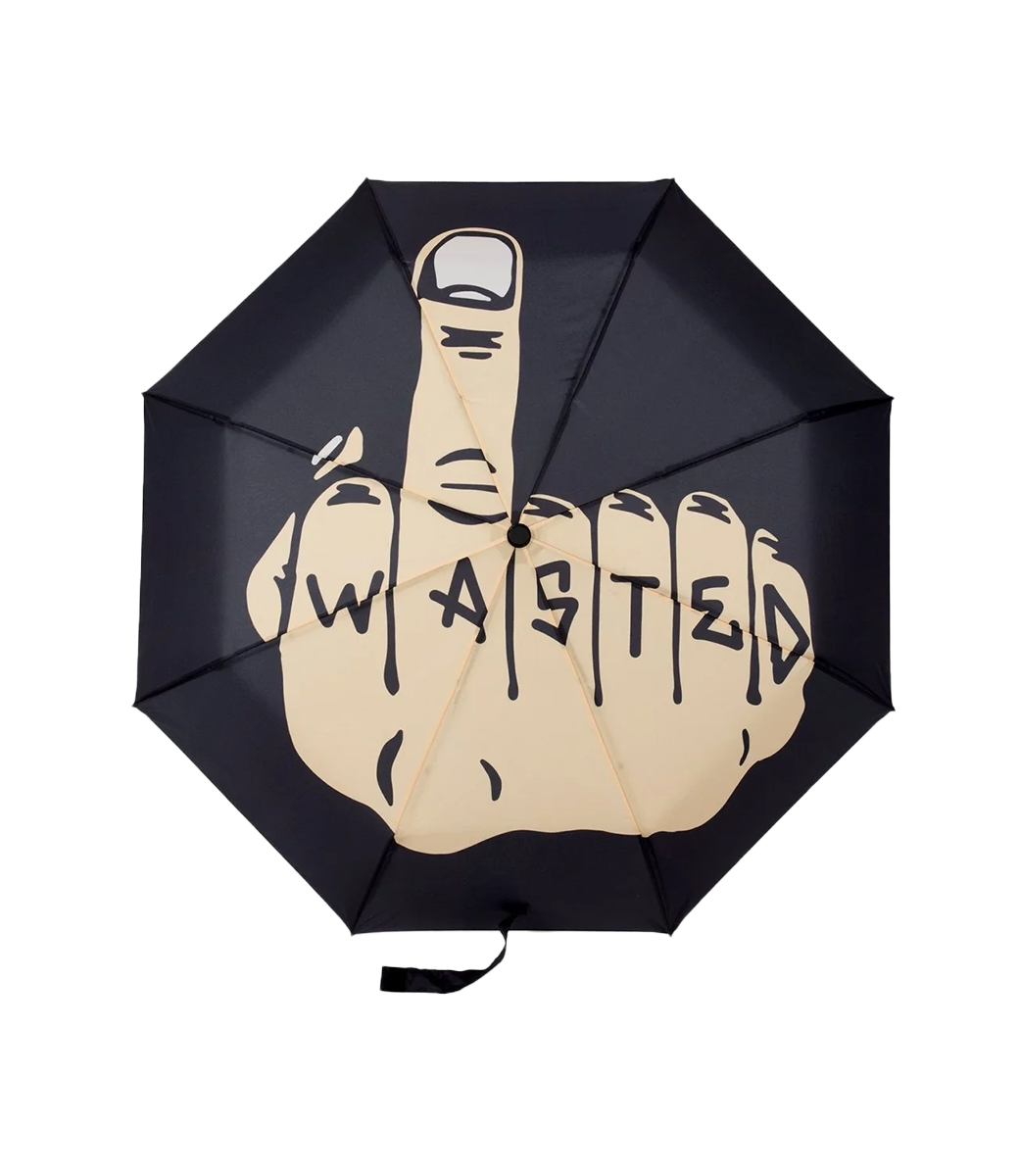 WASTED PARIS Middle Umbrella - Black