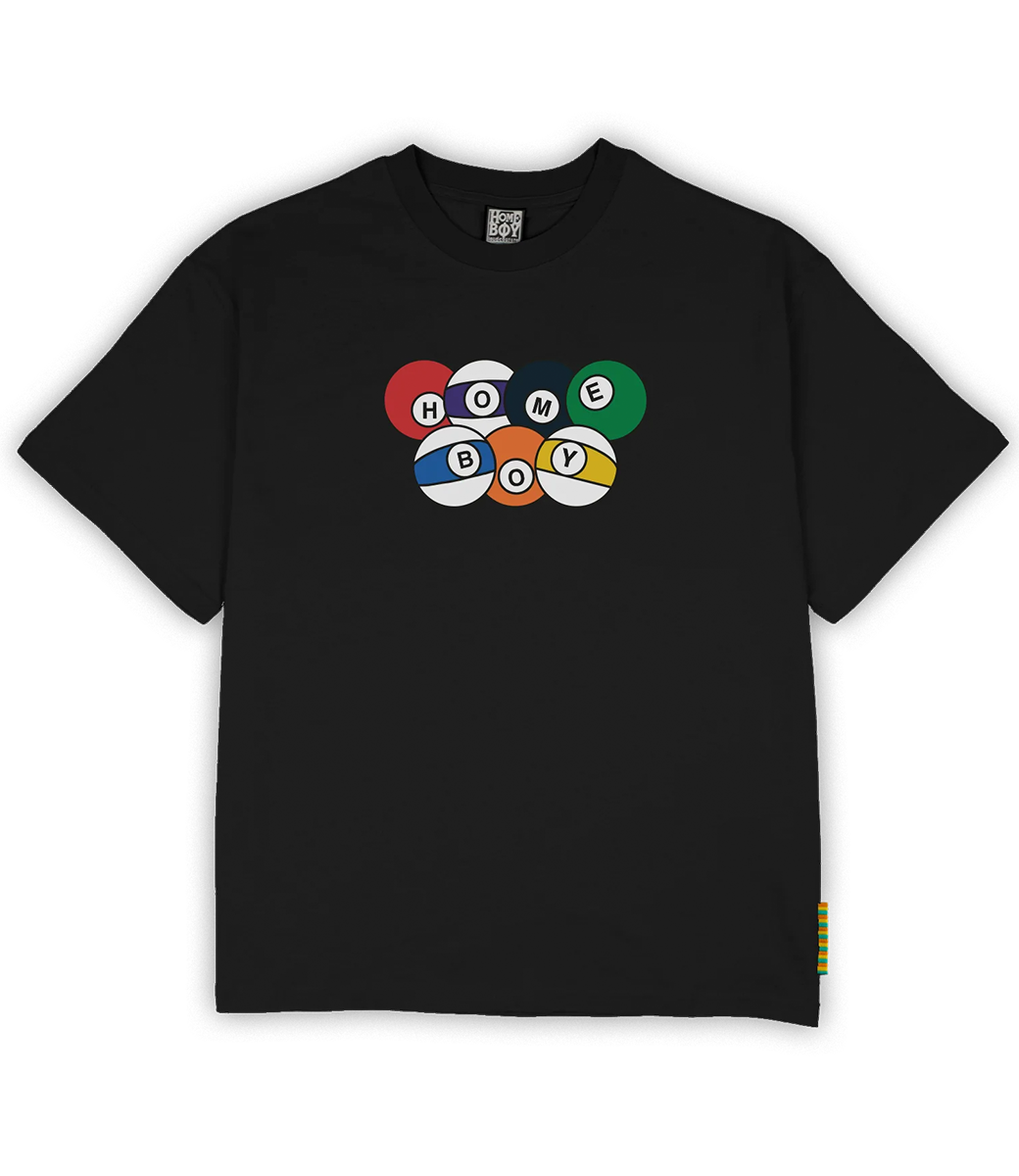HOMEBOY Sneaky Snooker T-Shirt - Black