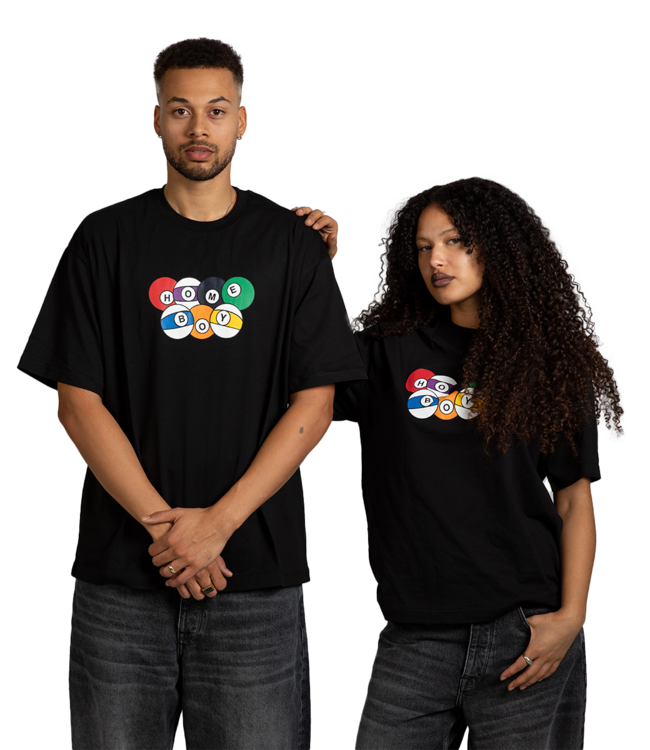 HOMEBOY Sneaky Snooker T-Shirt - Black