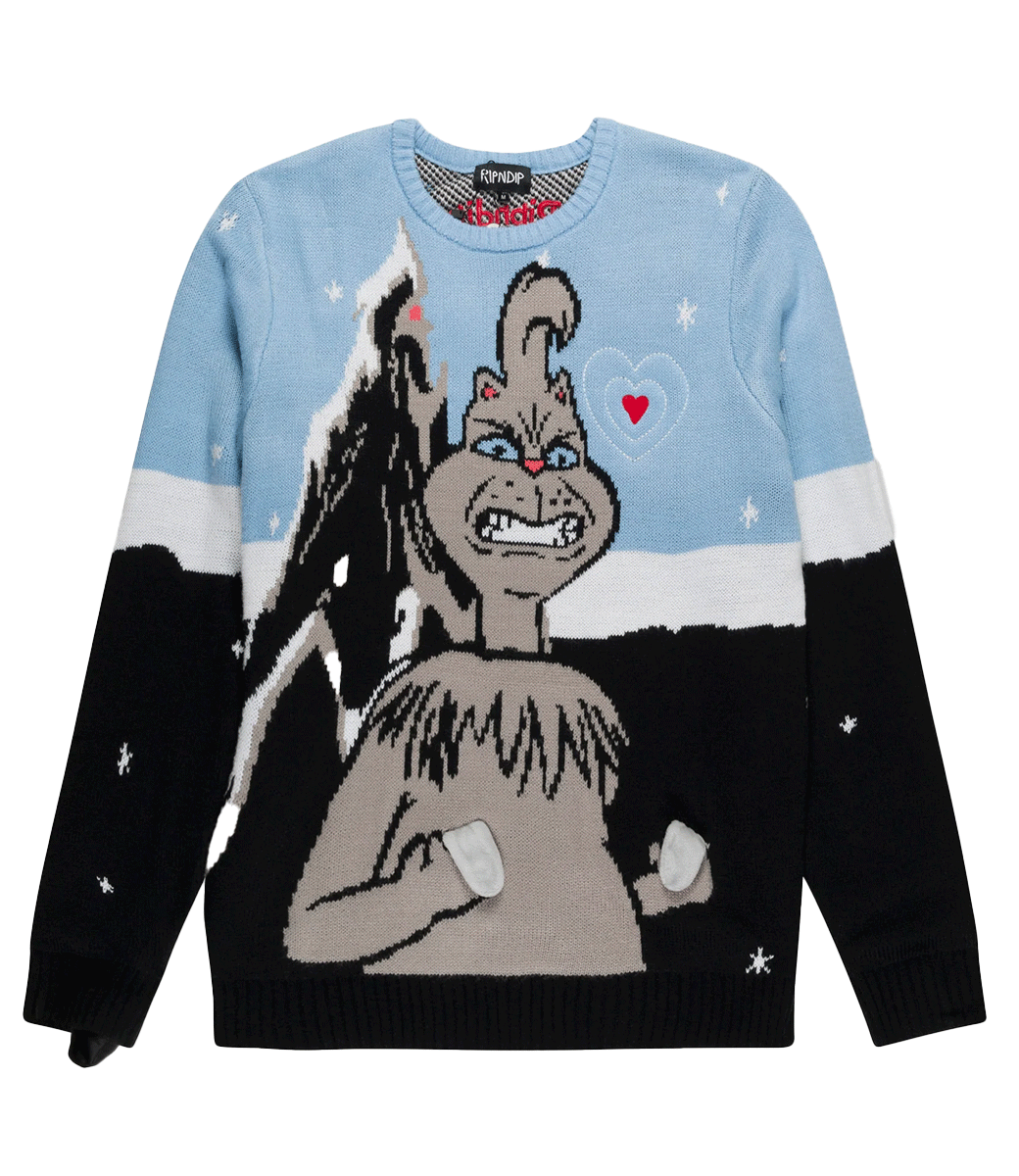 RIPNDIP Nunch Knit Sweater - Black