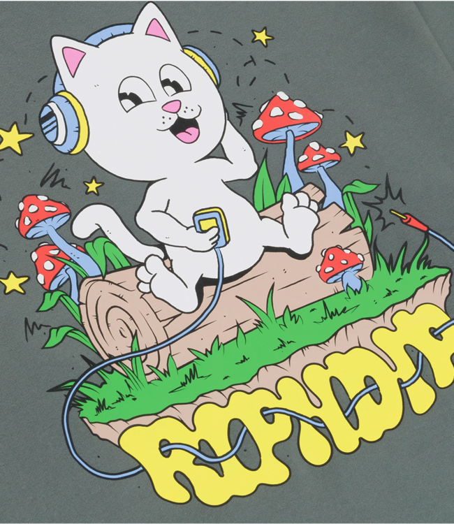 RIPNDIP Shroom Song Hoodie - Charcoal