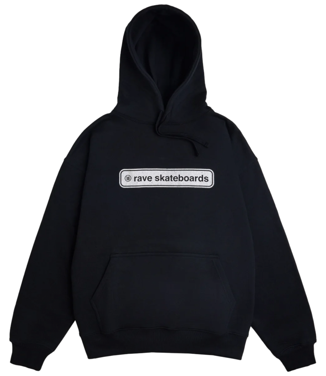 RAVE Core Logo Hoodie - Black