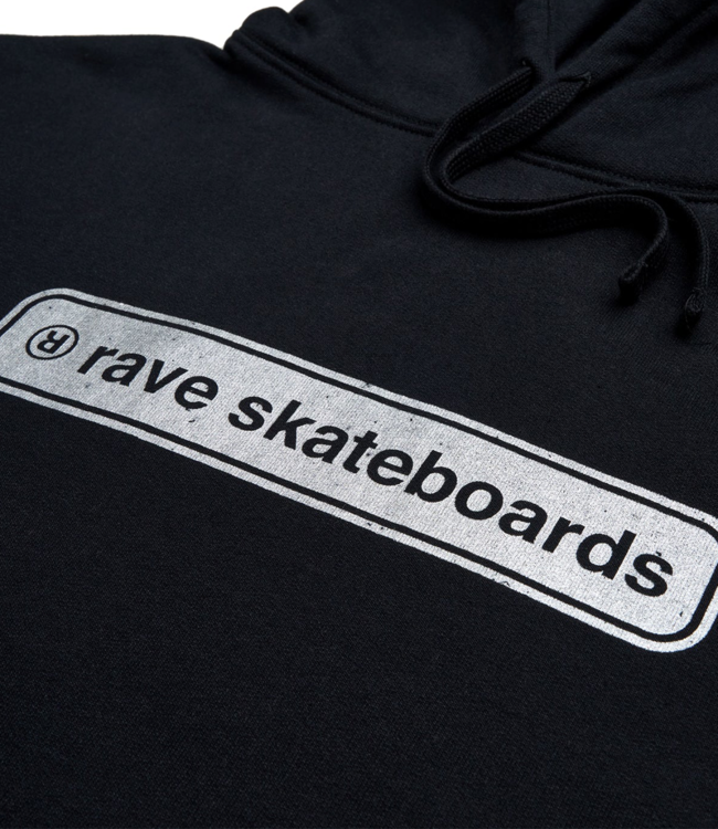 RAVE Core Logo Hoodie - Black