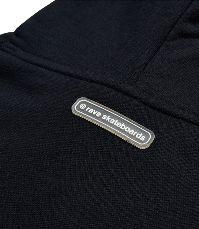 RAVE Core Logo Hoodie - Black