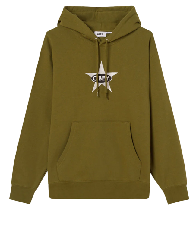 OBEY Empire Hoodie - Moss Green