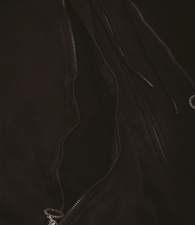 FUCKING AWESOME Zippers Hoodie - Washed Black