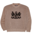 FUCKING AWESOME Crest Sweater - Brown