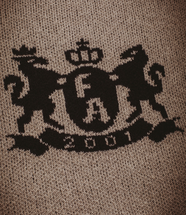 FUCKING AWESOME Crest Sweater - Brown
