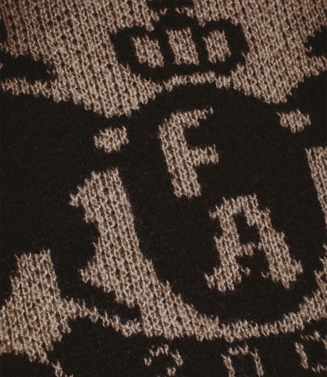 FUCKING AWESOME Crest Sweater - Brown