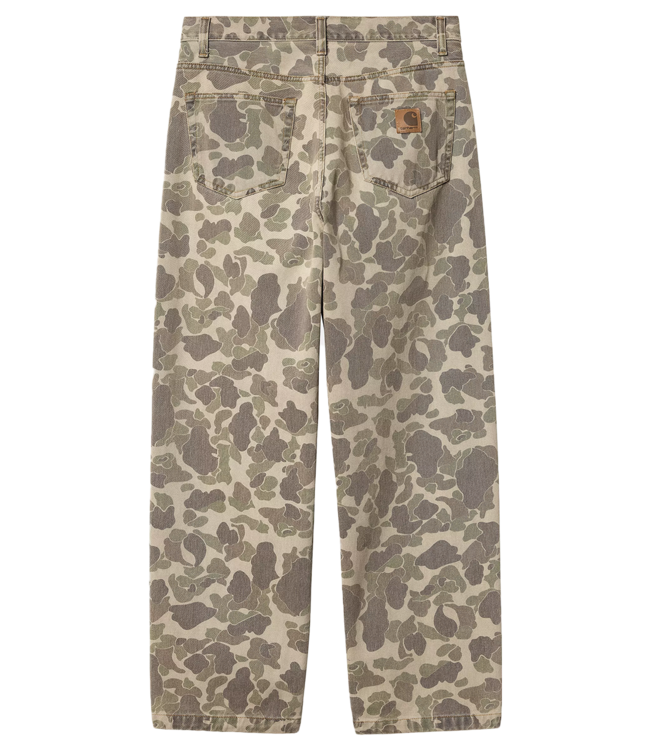 CARHARTT WIP Duck Landon Pant - Camo Duck, Black/Bleached