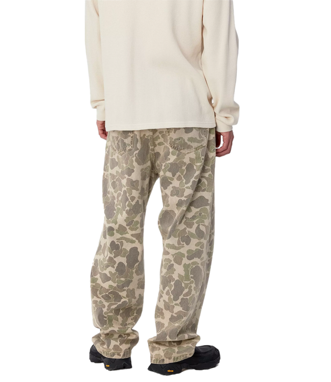 CARHARTT WIP Duck Landon Pant - Camo Duck, Black/Bleached