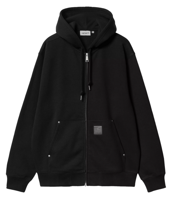 CARHARTT WIP Eldon Sweat Hoodie Jacket - Black