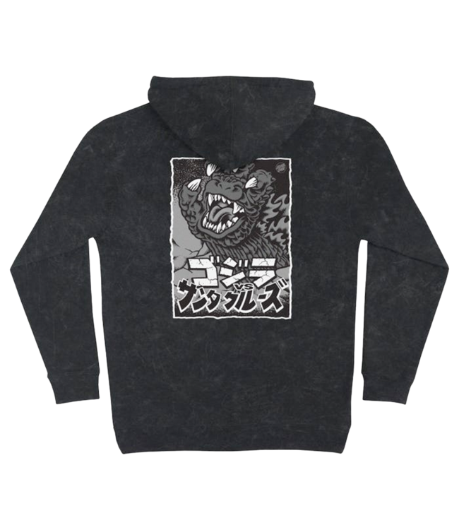 SANTA CRUZ Godzilla Hand Hoodie - Black