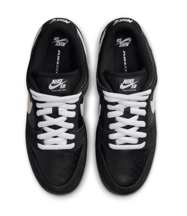 NIKE SB Dunk Low Pro - Black/White-Black-Gum Lig