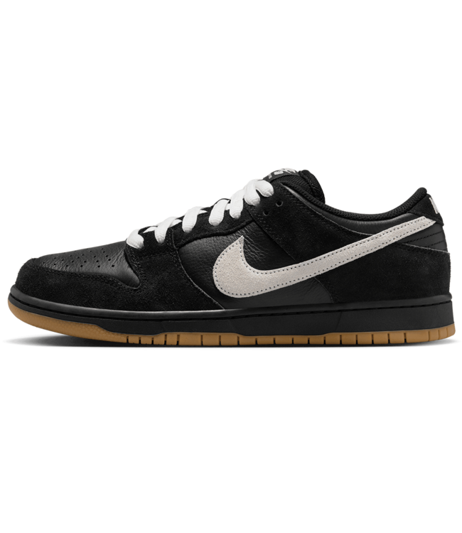 NIKE SB Dunk Low Pro - Black/White-Black-Gum Lig