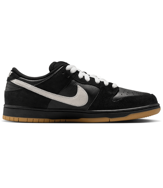 NIKE SB Dunk Low Pro - Black/White-Black-Gum Lig