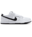 NIKE SB Dunk Low Pro - White/Black-White-Black NIKE SB Dunk Low Pro - White/Black-White-Black