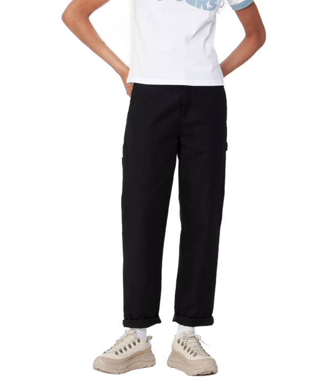 CARHARTT WIP W' Pierce Pant - Black/Rinsed