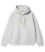 CARHARTT WIP Carhartt Hoodie - Ash Heather/Air Green CARHARTT WIP Carhartt Hoodie - Ash Heather/Air Green