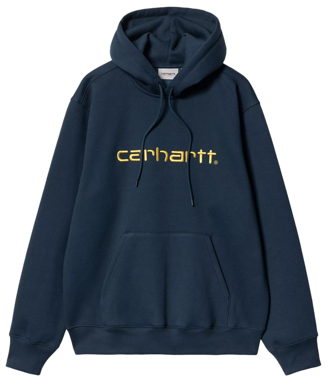 CARHARTT WIP Carhartt Hoodie - Ink/Air Yellow