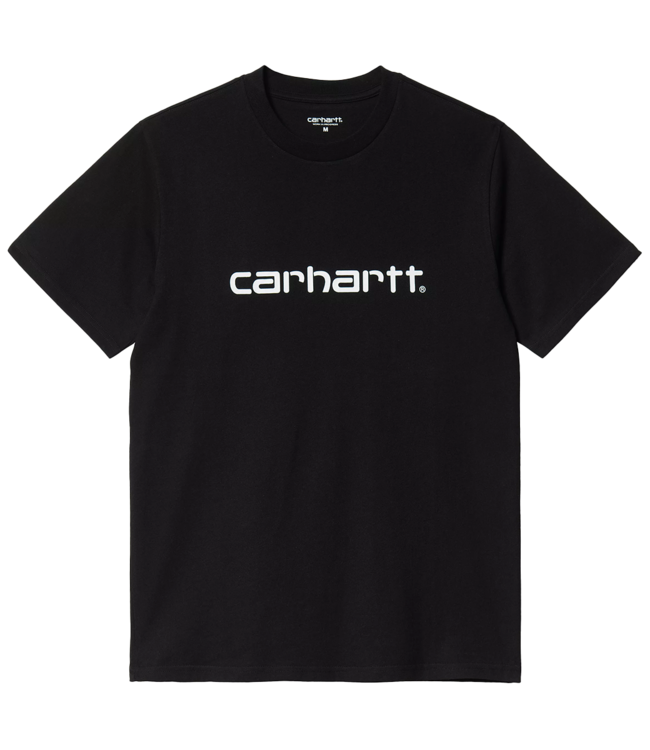 CARHARTT WIP S/S Script T-Shirt - Black/White