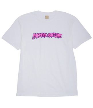 FUCKING AWESOME 2025 Stamp Logo S/S Tee - White - Skateshop.be