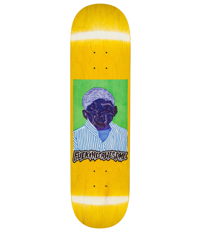 FUCKING AWESOME Louie Lopez Painted By Ranee Henderson Deck
