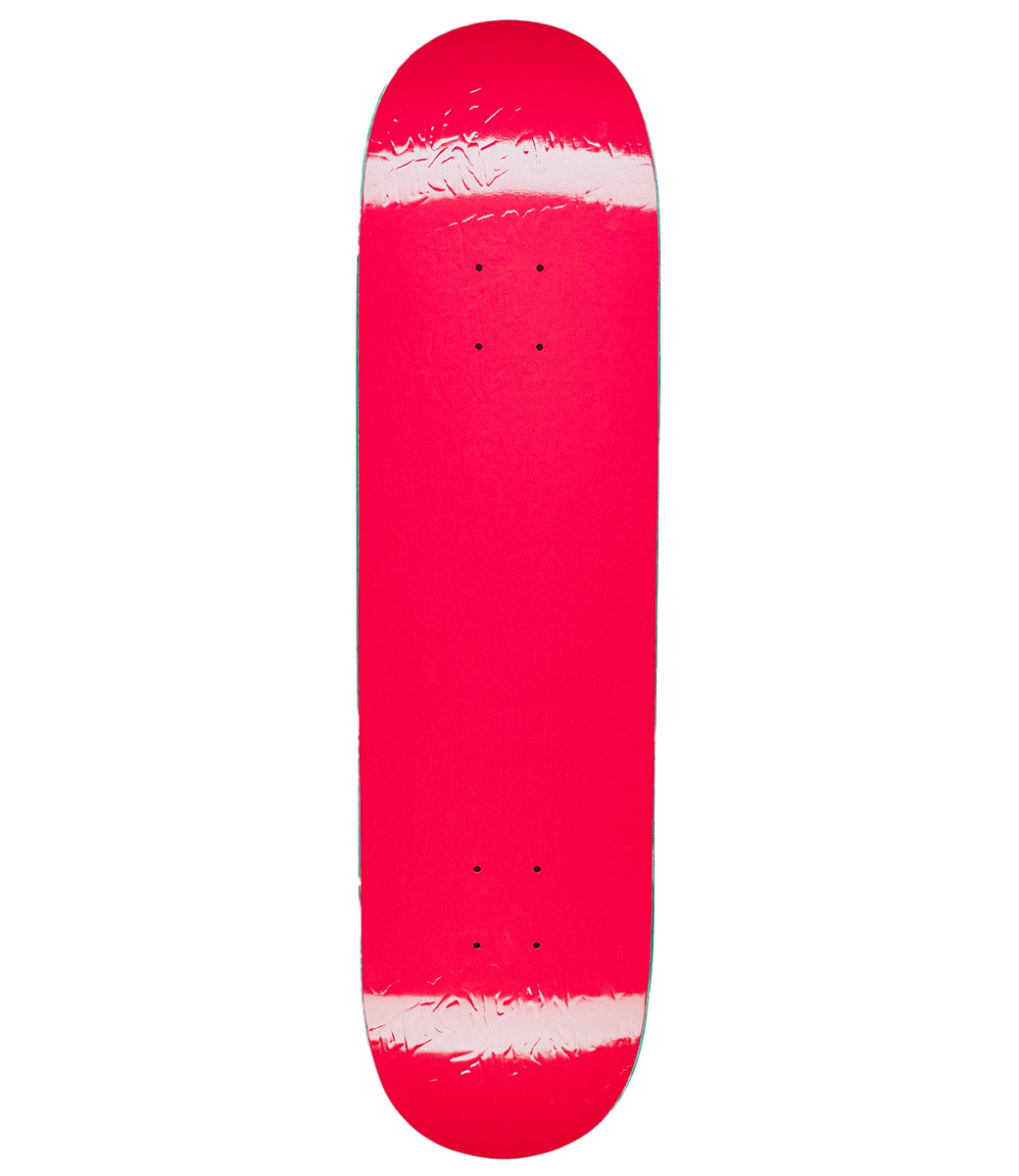 FUCKING AWESOME Pink Stamp Embossed Deck