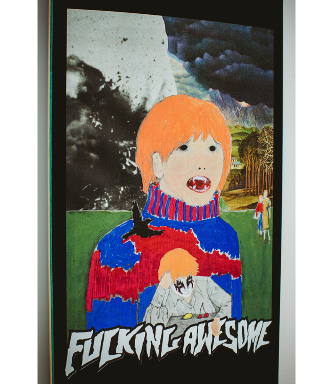 FUCKING AWESOME Painted Aidan Mackey 2024 Deck