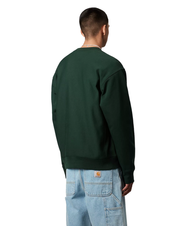 CARHARTT WIP American Script Sweat - Conifer
