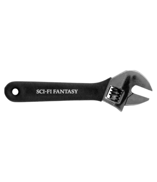 SCI-FI FANTASY Adjustable Wrench - Black SCI-FI FANTASY Adjustable Wrench - Black