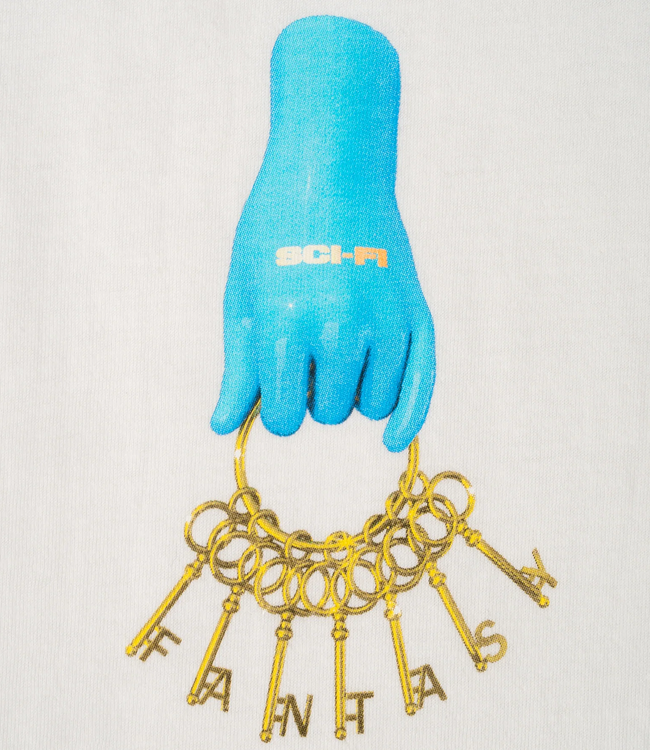 SCI-FI FANTASY Keys Tee - White