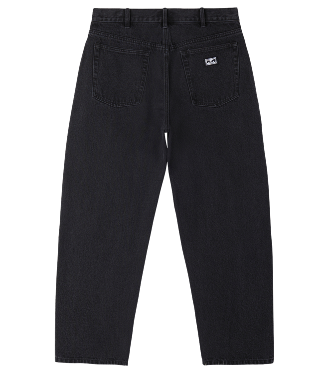 OBEY Bigwig Baggy Denim - Faded Black