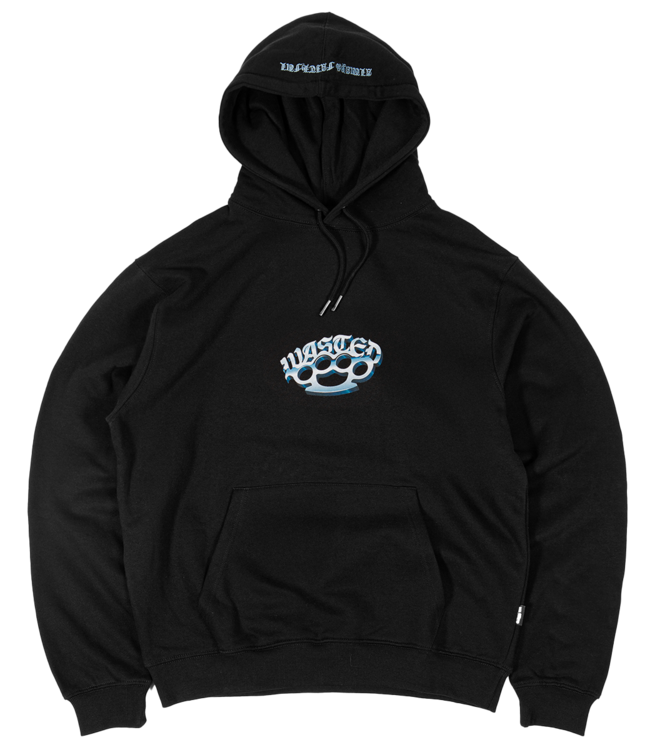 WASTED PARIS Knuckles Hoodie - Black