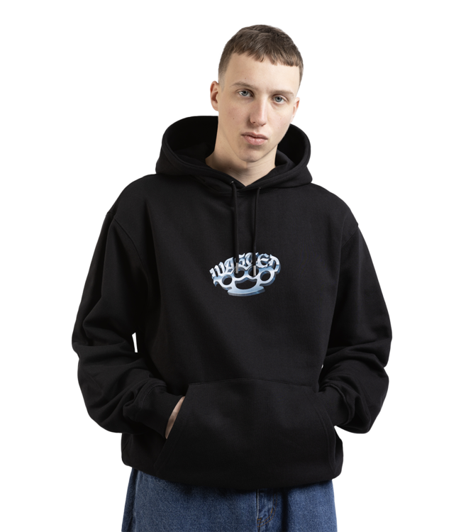 WASTED PARIS Knuckles Hoodie - Black