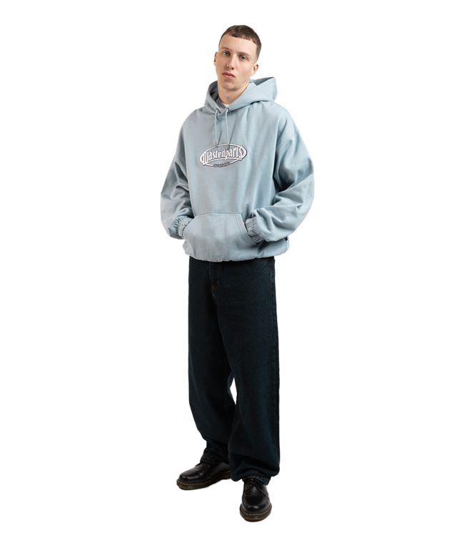 WASTED PARIS Yard Boxy Hoodie - Light Blue