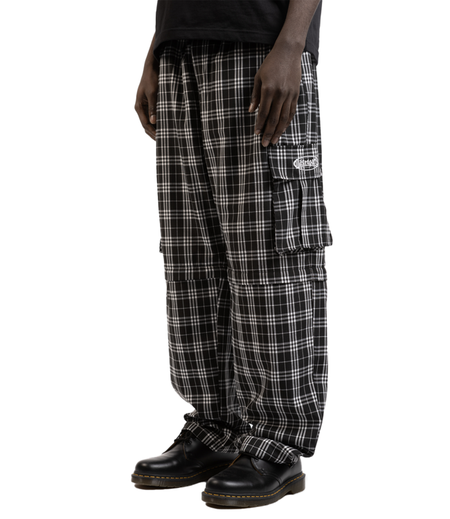 WASTED PARIS Yard Tartan Hunter Pant - Black/White
