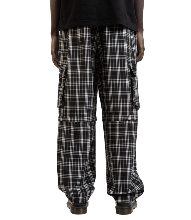WASTED PARIS Yard Tartan Hunter Pant - Black/White