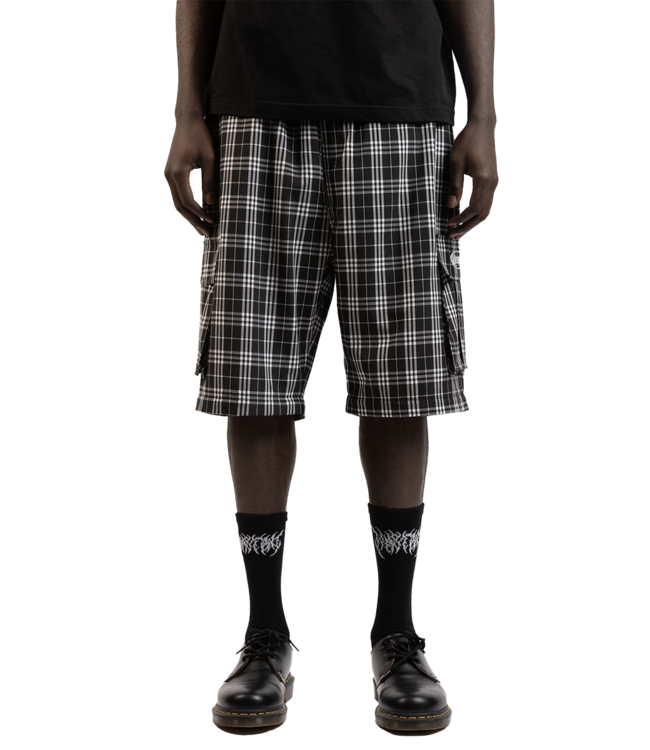 WASTED PARIS Yard Tartan Hunter Pant - Black/White