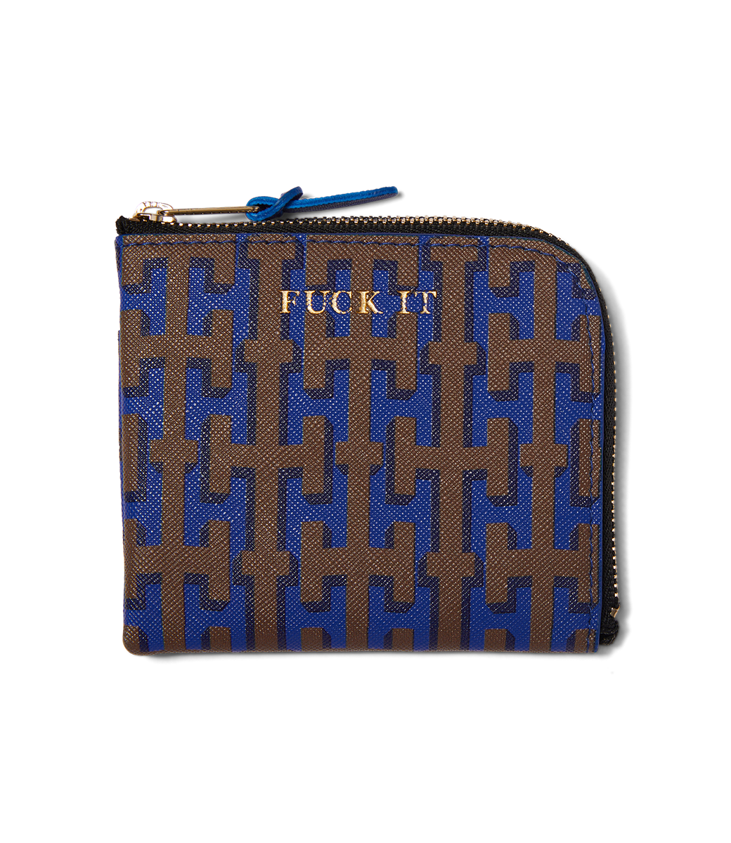 HUF Pillar Zip Wallet - Brown