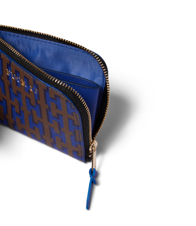 HUF Pillar Zip Wallet - Brown