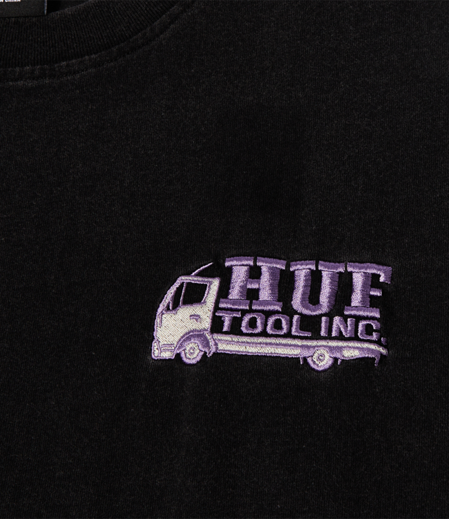 HUF Tool Inc T-Shirt - Washed Black