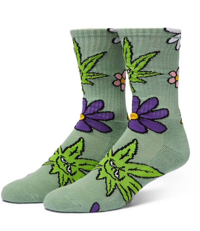 HUF Green Buddy Allergies Sock - Basil