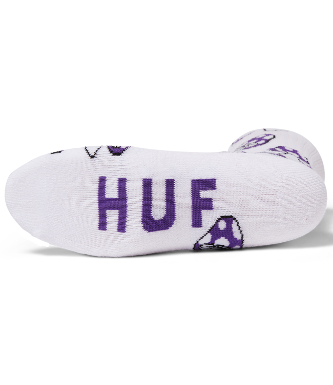 HUF Shrooms Crew Sock - Purple