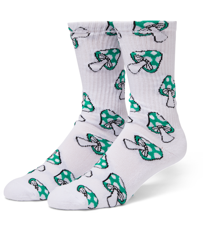 HUF Shrooms Crew Sock - Green