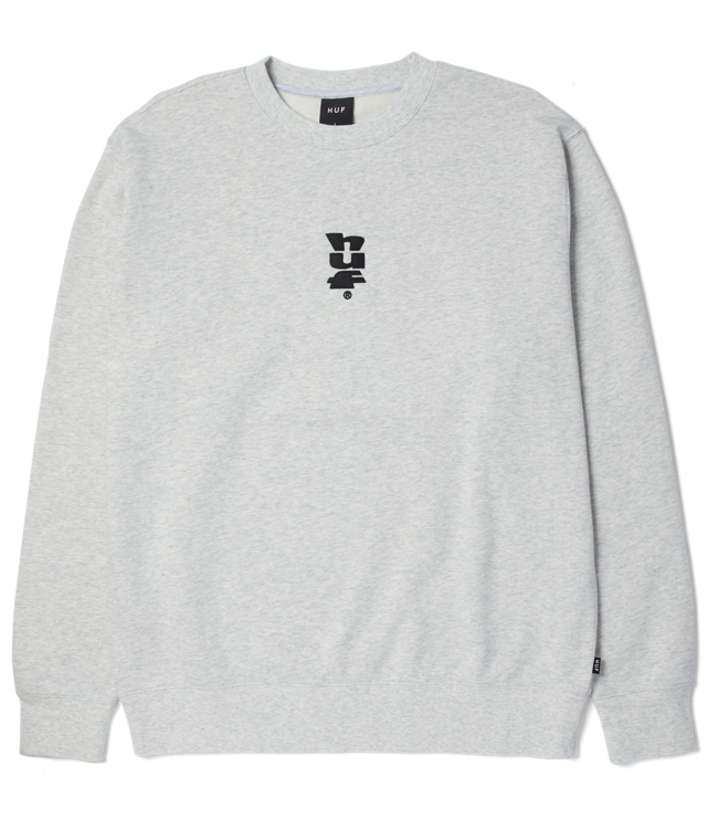 HUF Huf Set Megablast Crewneck - Ash