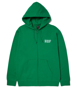 HUF Huf Set Classic Logo Zip Hoodie - Clover HUF Huf Set Classic Logo Zip Hoodie - Clover