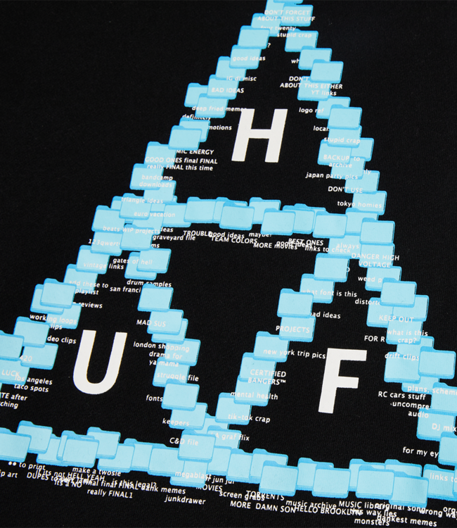 HUF Desktop Hoodie - Black